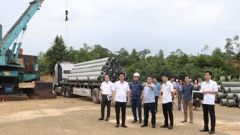 Lãnh đạo UBND tỉnh kiểm tra tiến độ dự án Khu liên hợp thể thao tỉnh Lạng Sơn